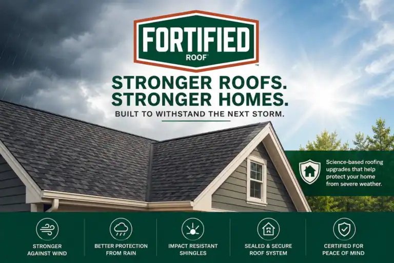 FORTIFIED Roof protecting a Minnesota home from hail, wind, and severe weather