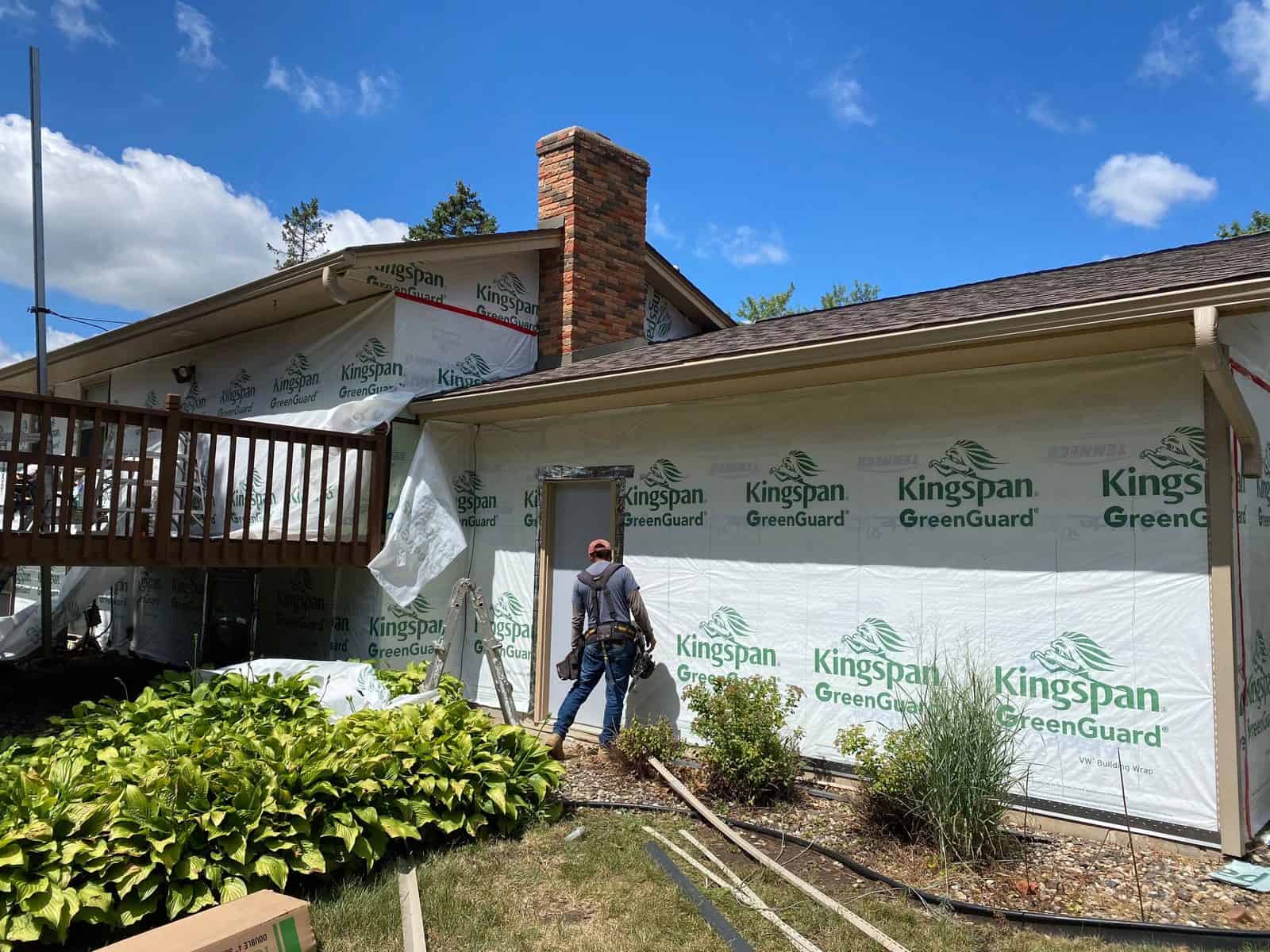 Completed exterior project in Apple Valley, MN by First Impressions Exteriors