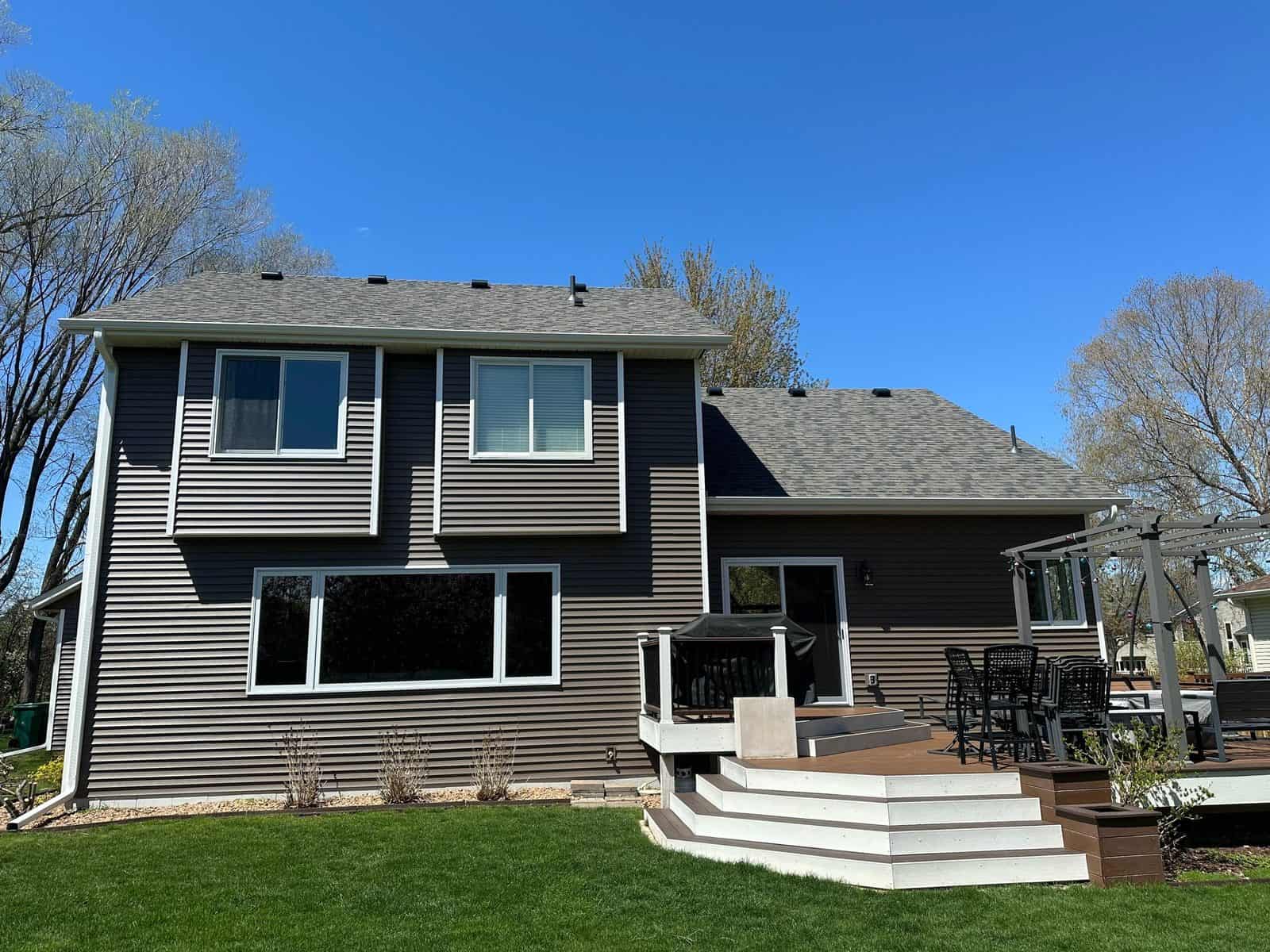 Completed exterior project in Farmington, MN by First Impressions Exteriors