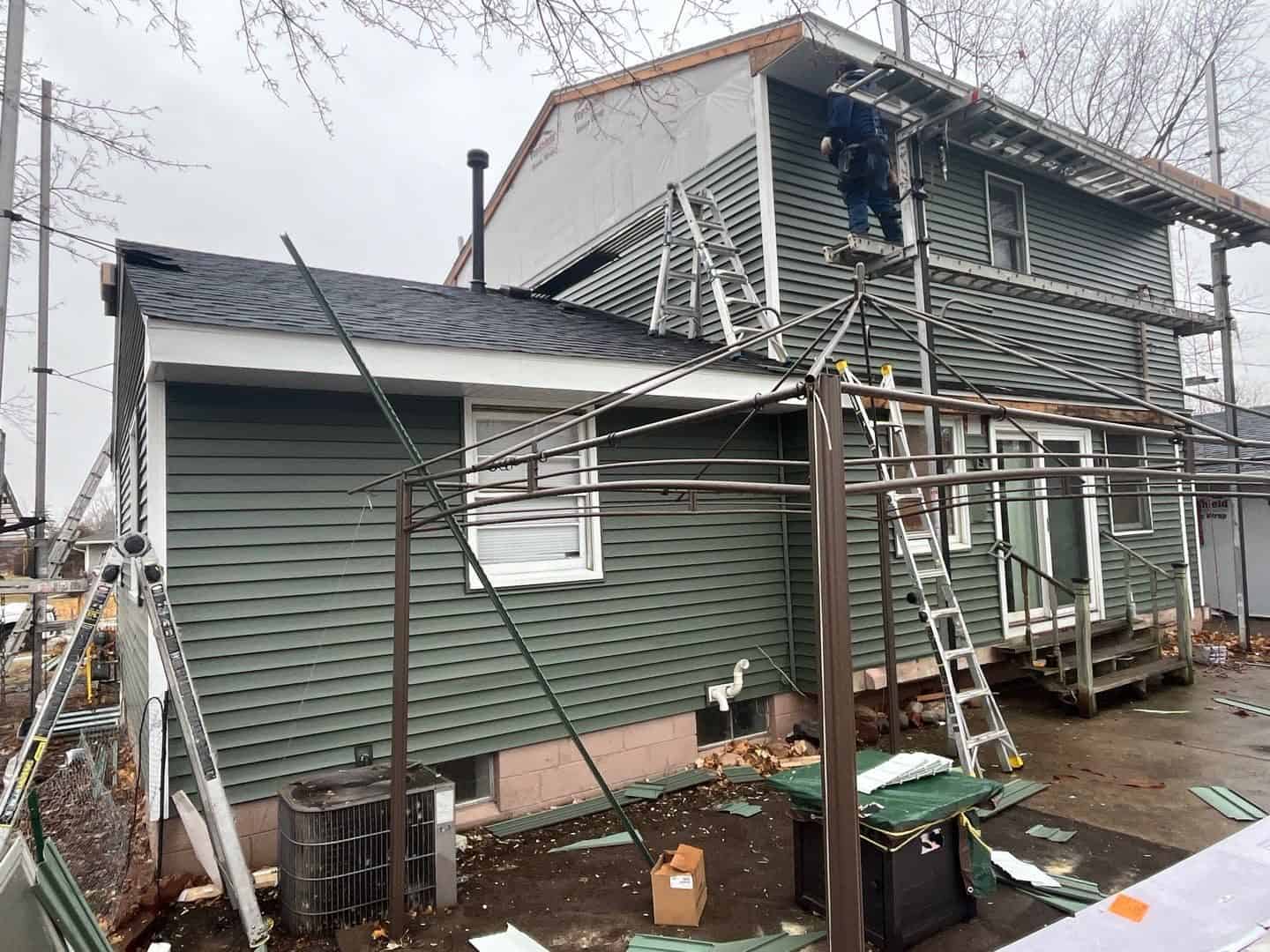 Completed exterior project in Inver Grove Heights, MN by First Impressions Exteriors
