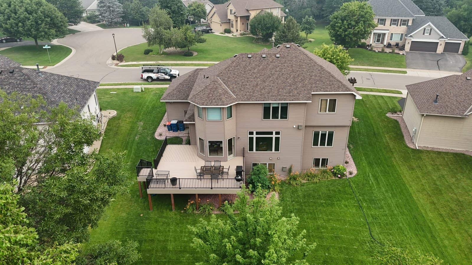 Completed exterior project in Maple Grove, MN by First Impressions Exteriors