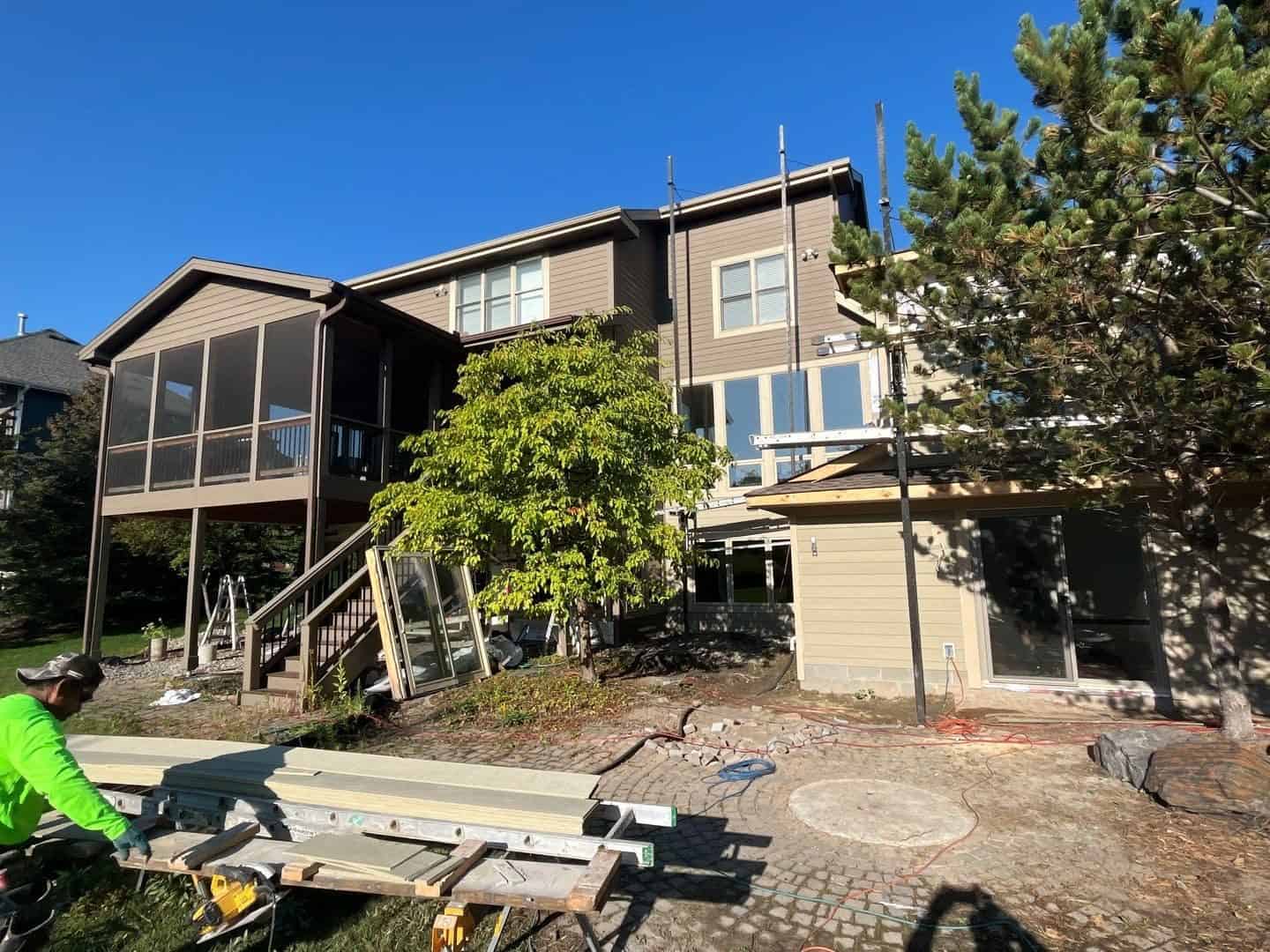 Completed exterior project in Medina, MN by First Impressions Exteriors