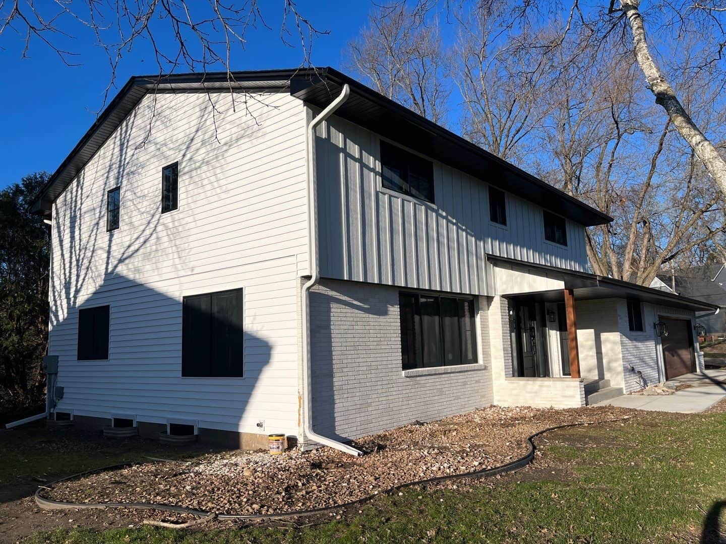 Completed exterior project in Mendota Heights, MN by First Impressions Exteriors