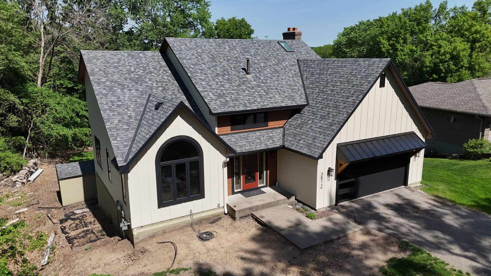 Completed exterior project in Minnetonka, MN by First Impressions Exteriors