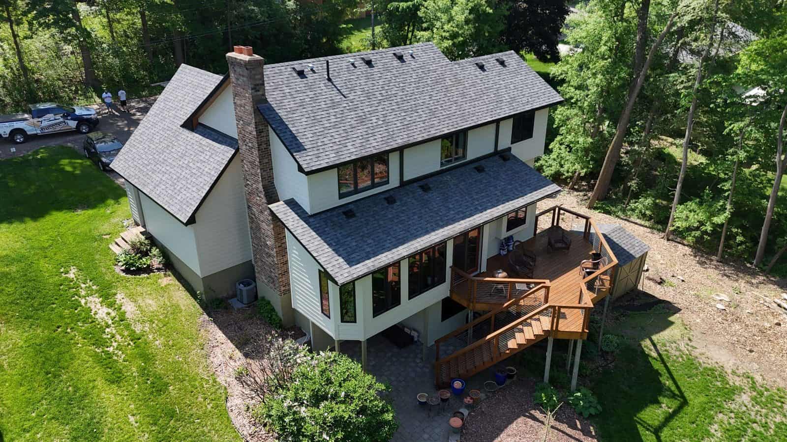 Completed exterior project in Minnetonka, MN by First Impressions Exteriors