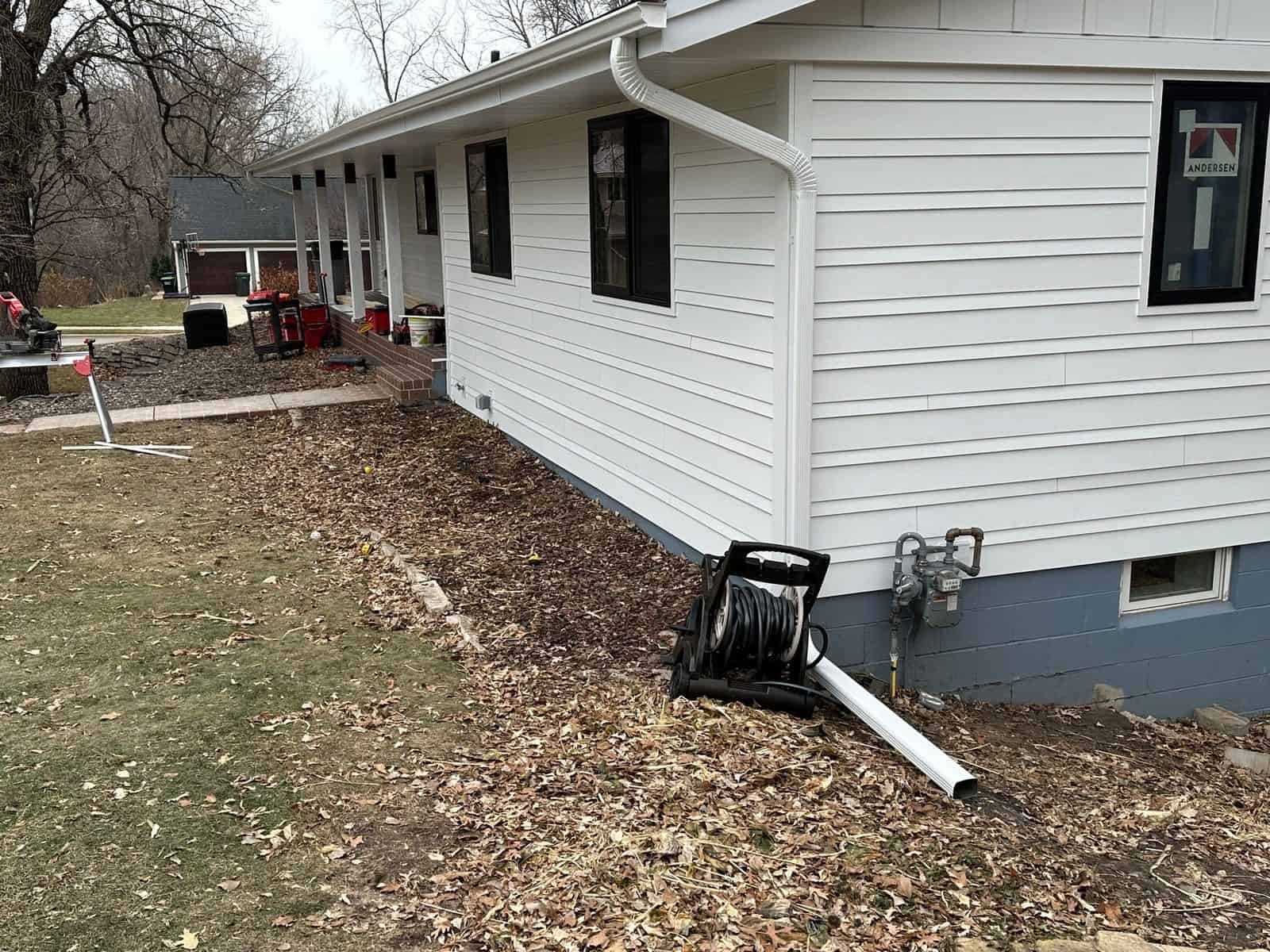 Finished roofing and exterior work by First Impressions Exteriors