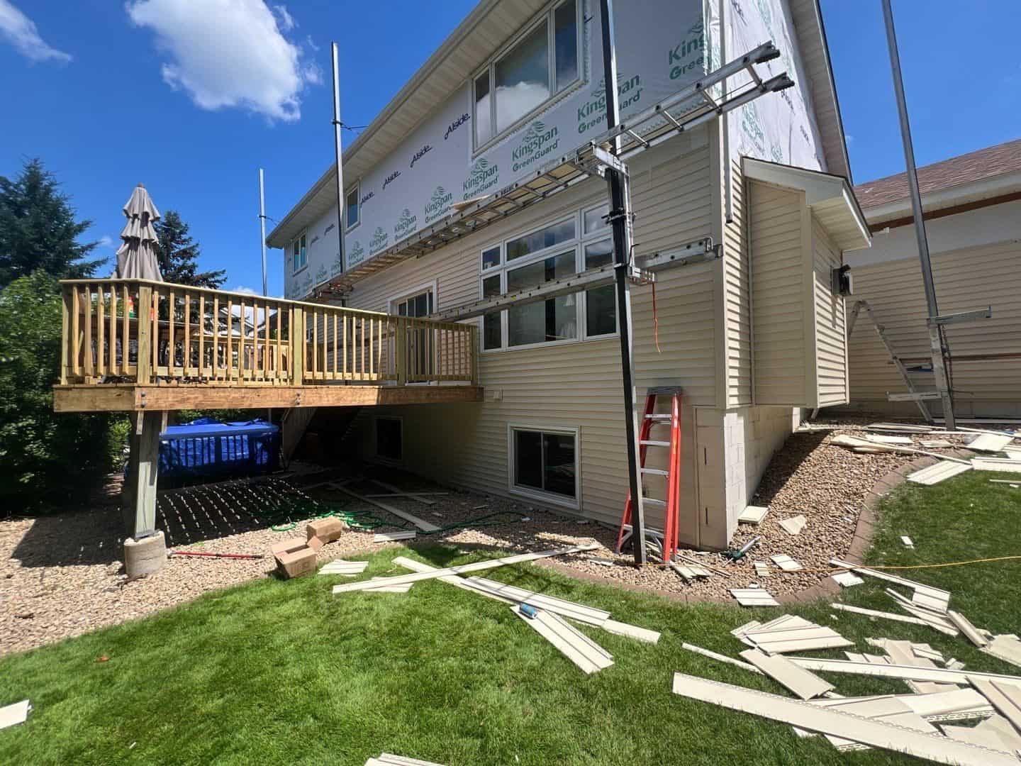 Completed exterior project in Rogers, MN by First Impressions Exteriors
