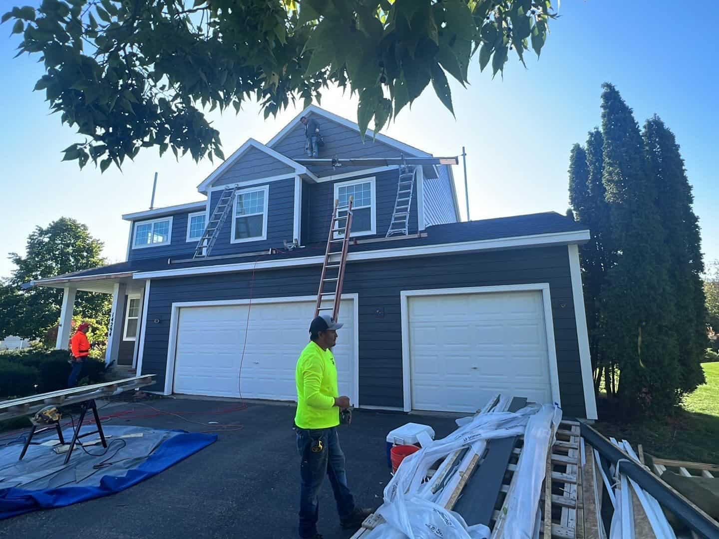 Completed exterior project in Rosemount, MN by First Impressions Exteriors