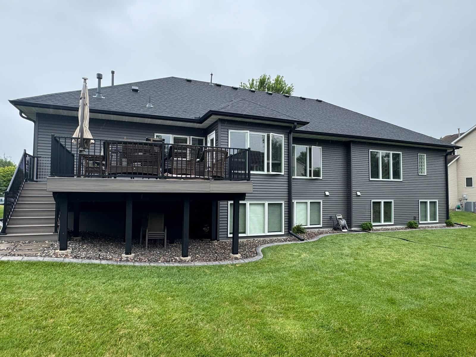 Completed exterior project in St Michael, MN by First Impressions Exteriors