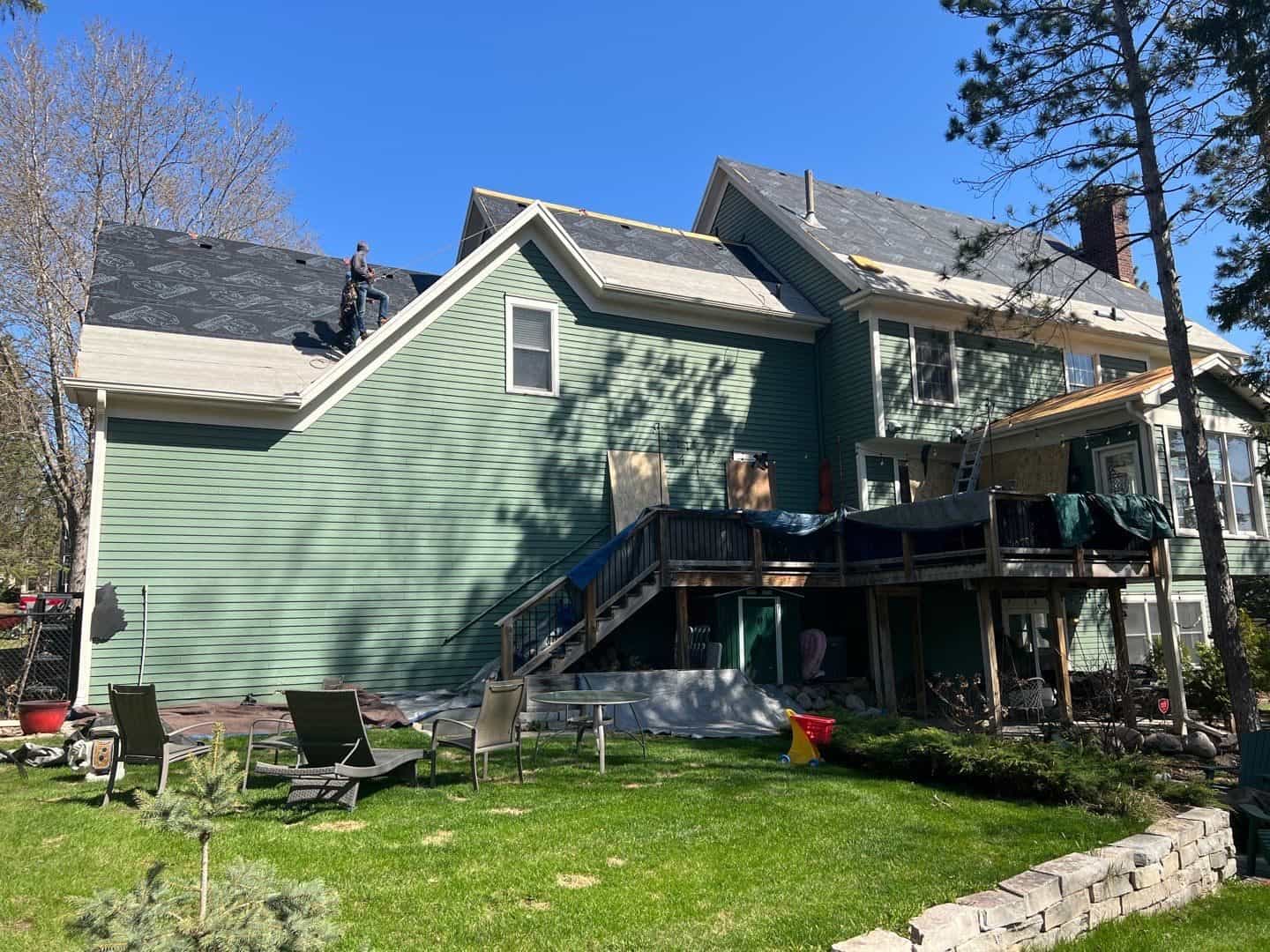 Completed exterior project in Woodbury, MN by First Impressions Exteriors