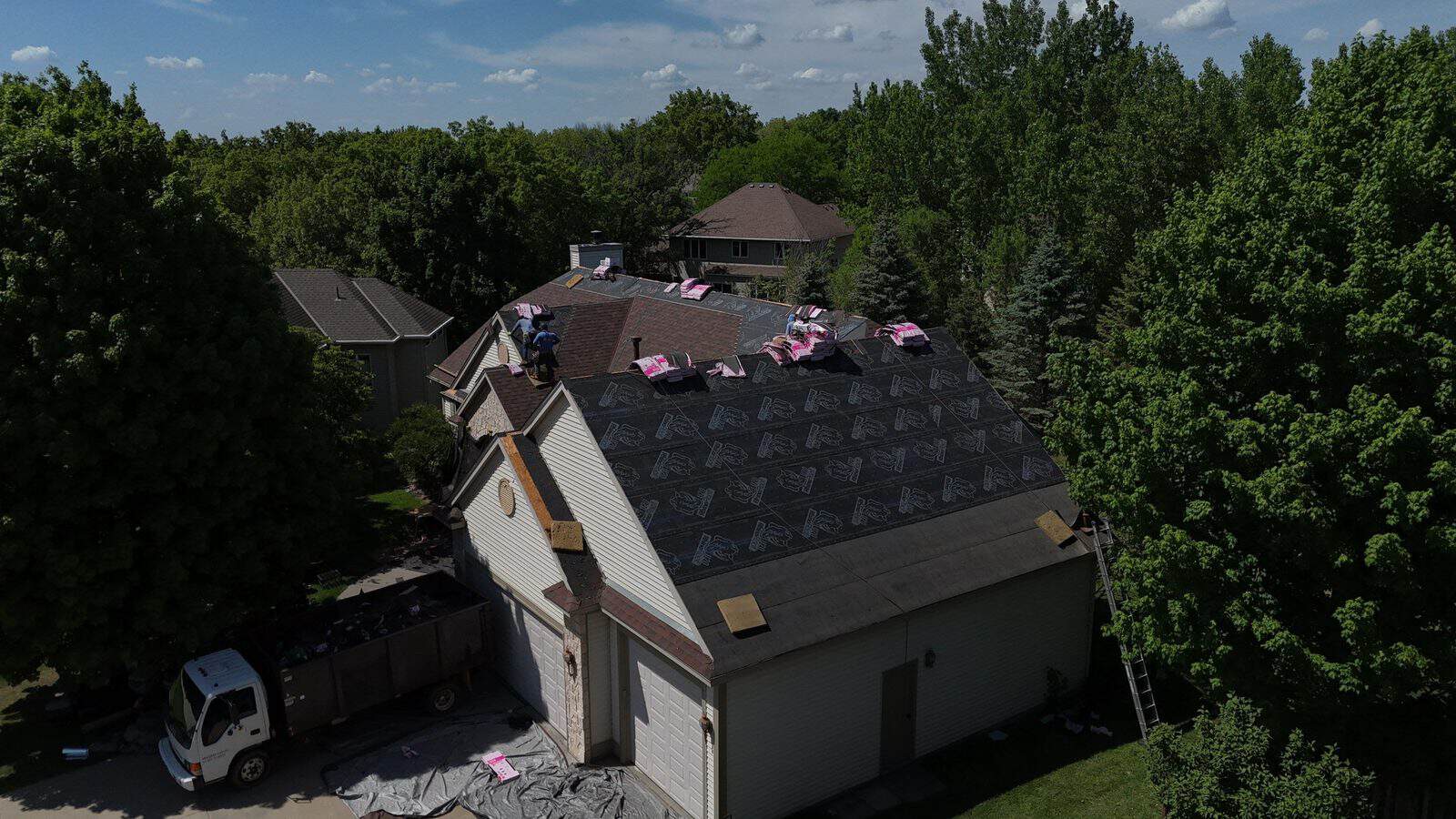 Completed exterior project in Andover, MN by First Impressions Exteriors