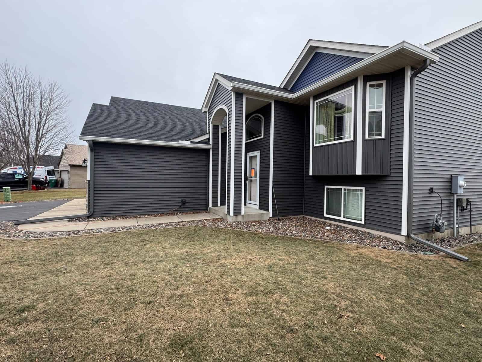 Completed exterior project in Big Lake, MN by First Impressions Exteriors