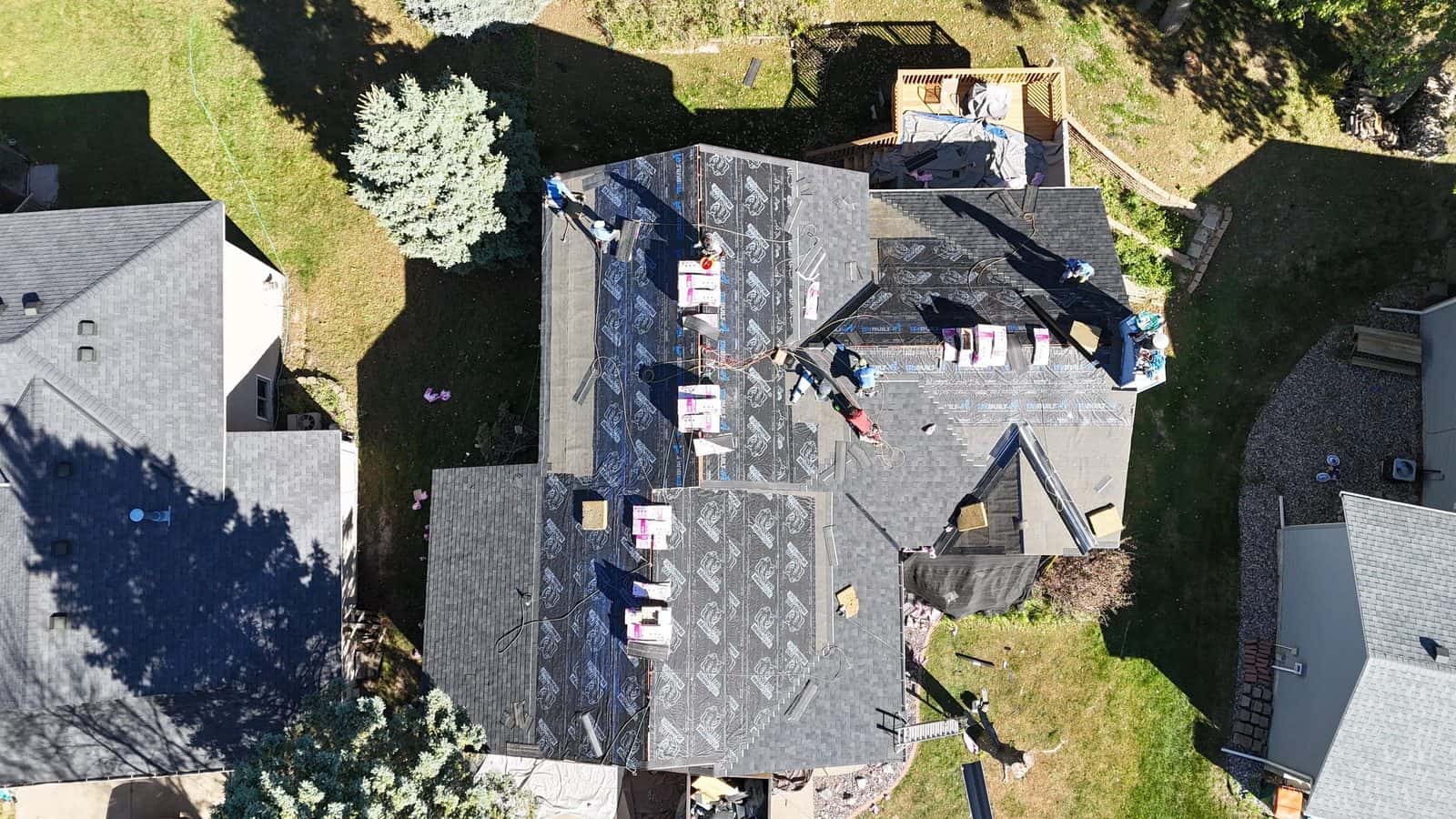 Completed exterior project in Blaine, MN by First Impressions Exteriors