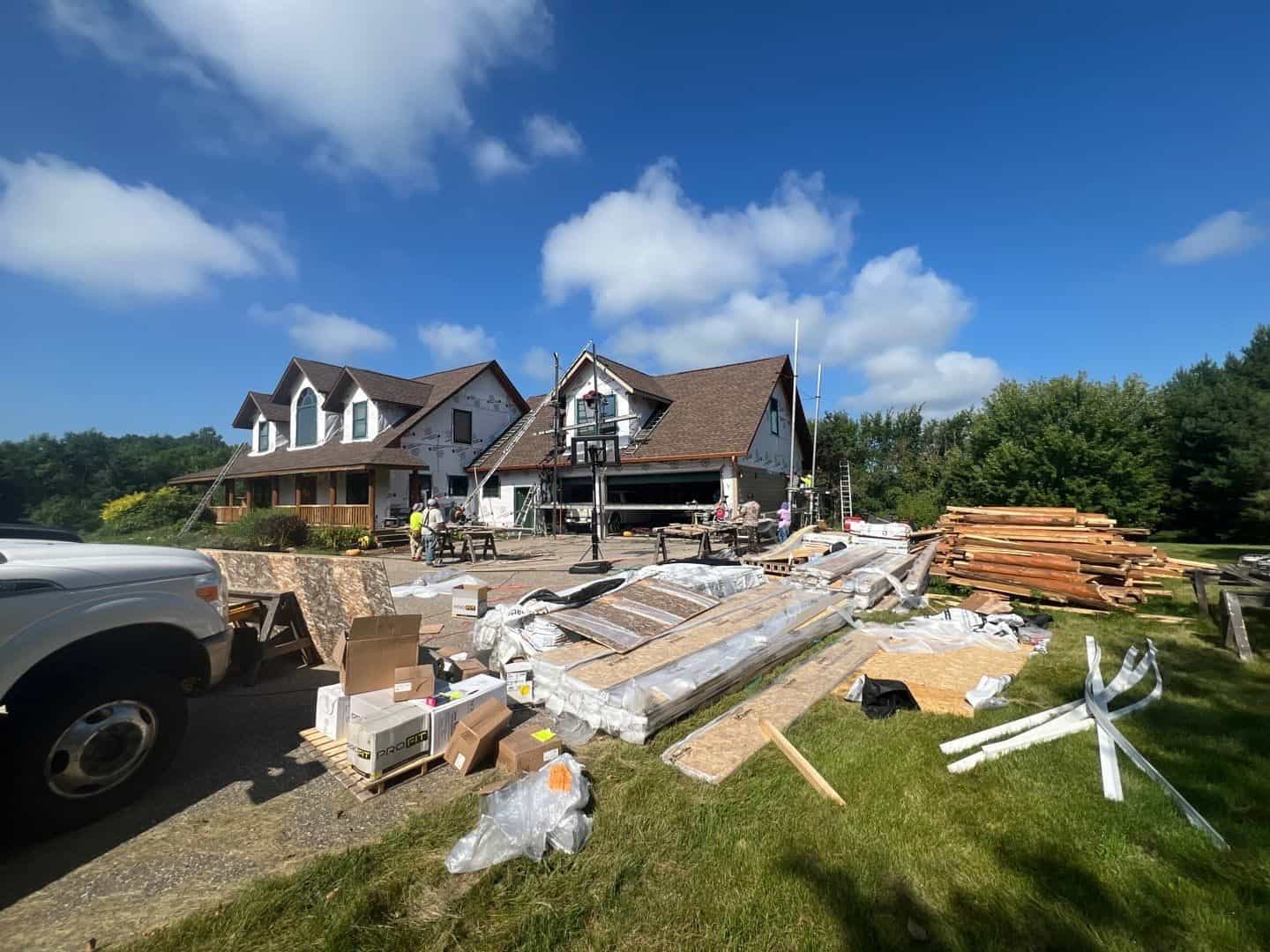 Completed exterior project in Buffalo, MN by First Impressions Exteriors