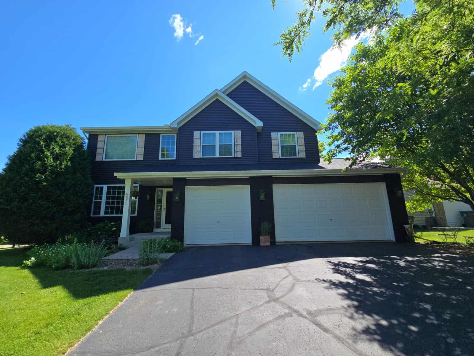 Completed exterior project in Chanhassen, MN by First Impressions Exteriors