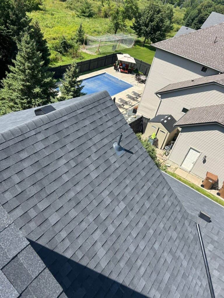 St. Michael, MN home with a new Owens Corning Duration roof in Onyx Black
