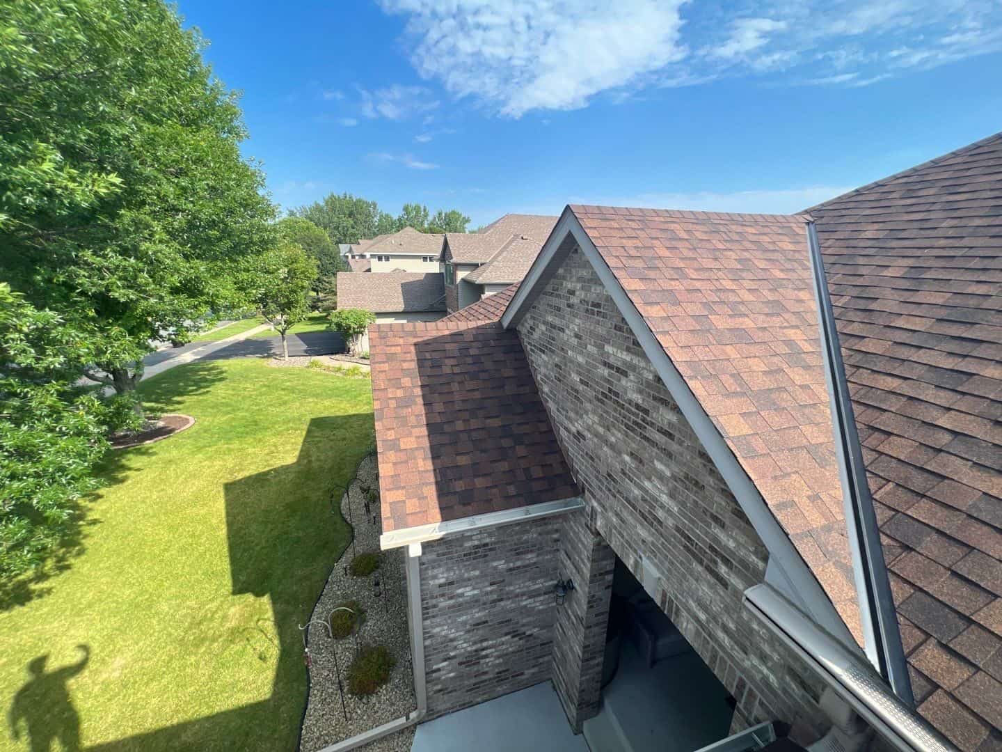 Osseo, MN home after an insurance-approved roof, siding, and gutter replacement