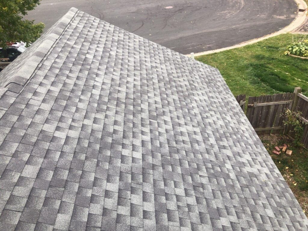 Completed GAF Timberline HDZ Slate roof in Savage, MN
