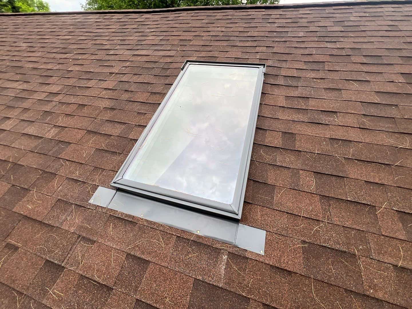 New skylight and flashing
