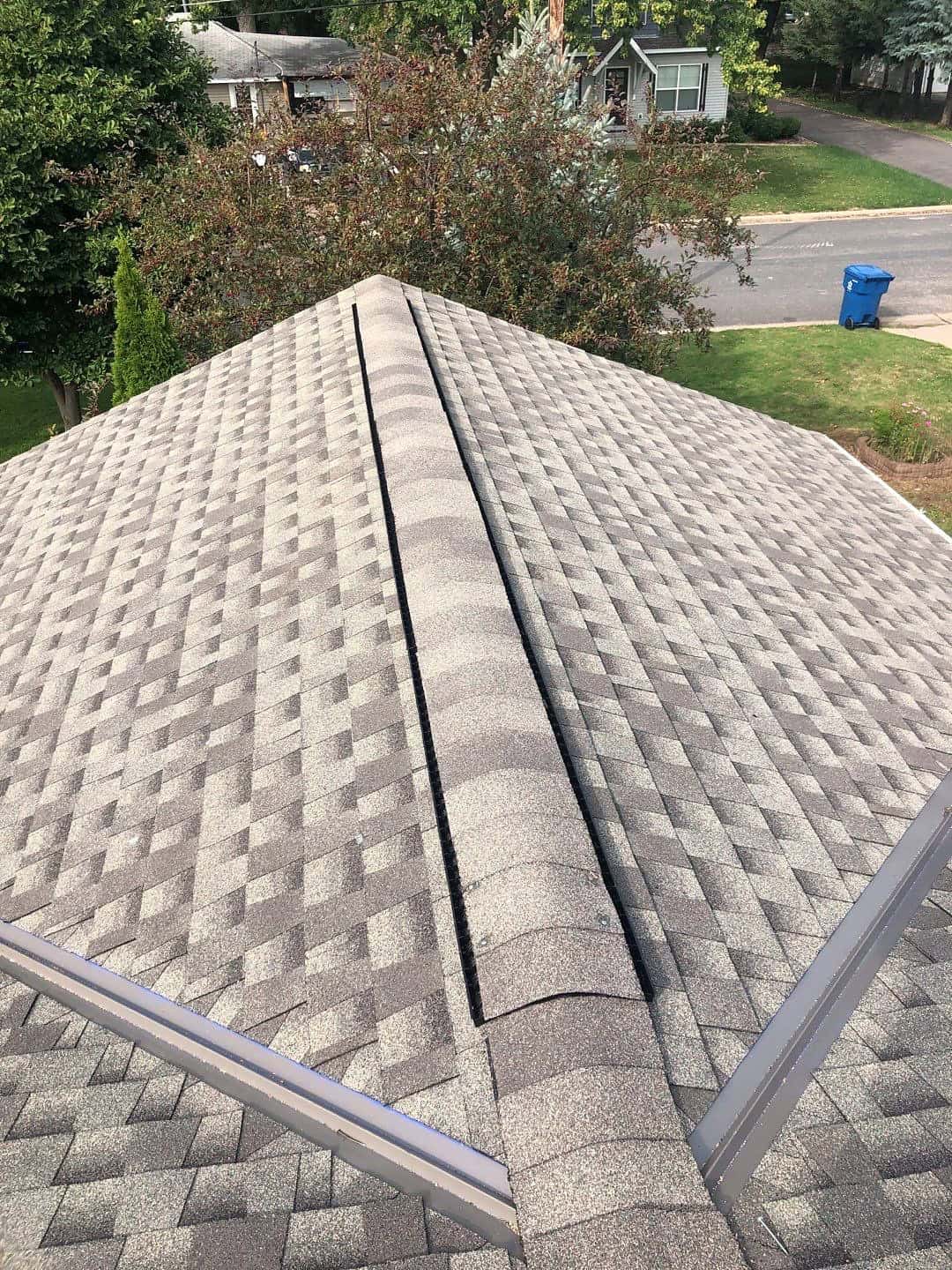Completed roof in Lakeville, MN