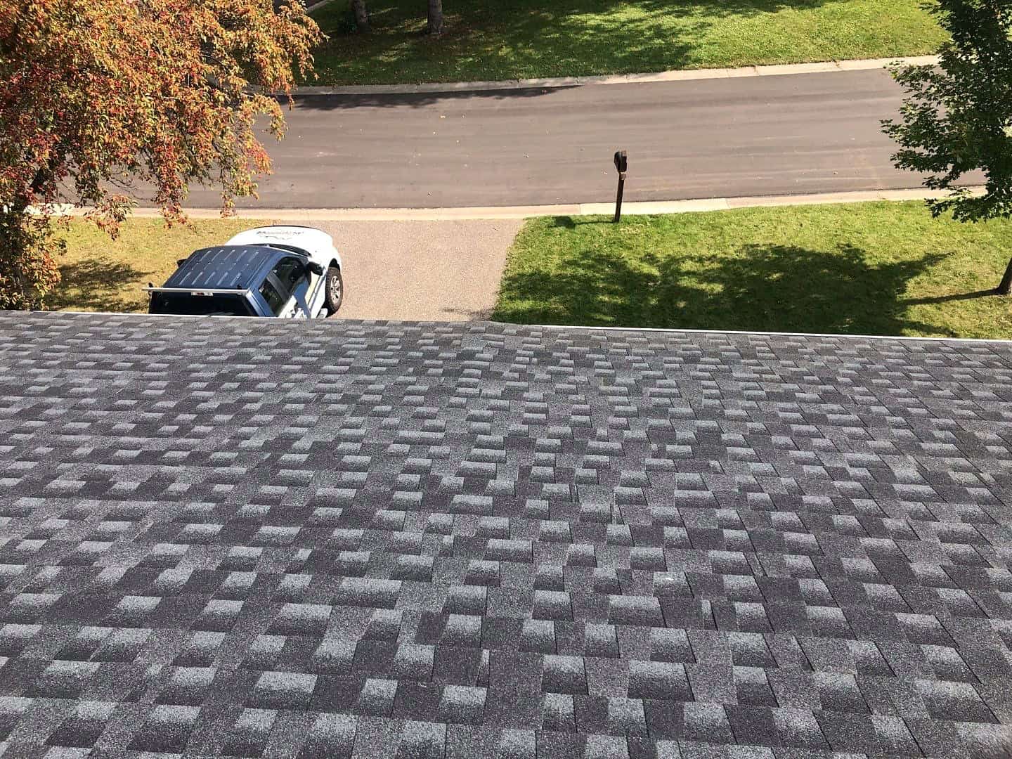 Completed roof in Eden Prairie, MN