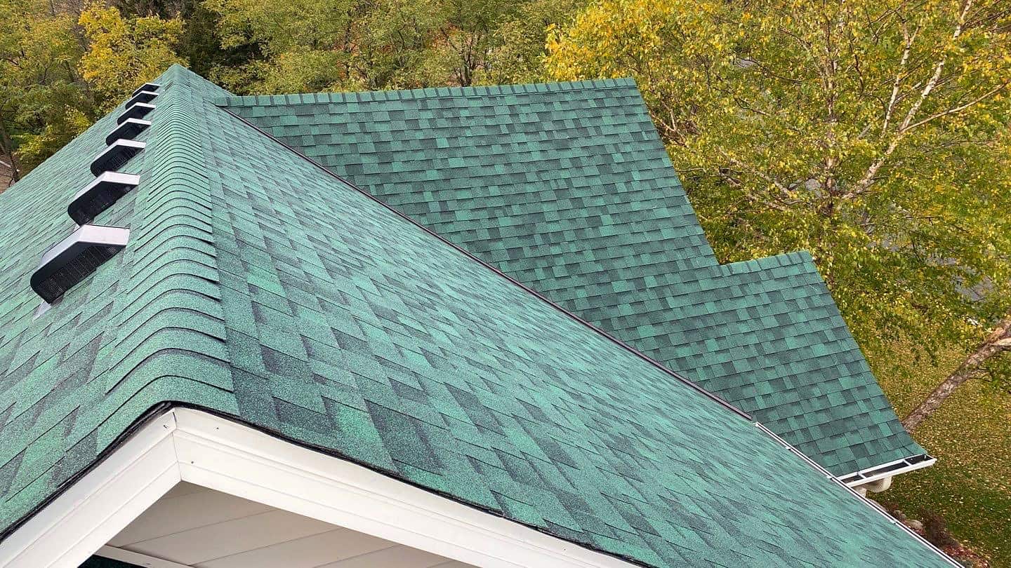 Finished Owens Corning Duration roof in Chateau Green in Ramsey, MN