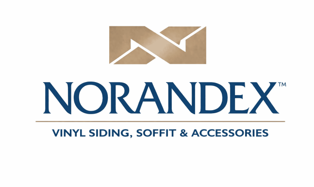 Norandex vinyl siding and soffit brand logo – siding brands Twin Cities – First Impressions Exteriors installs Norandex Great Barrier vinyl siding in Minnesota